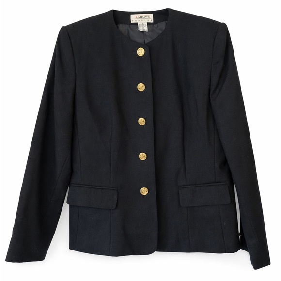 Talbots Jackets & Blazers - Talbots black wool blazer size 8P